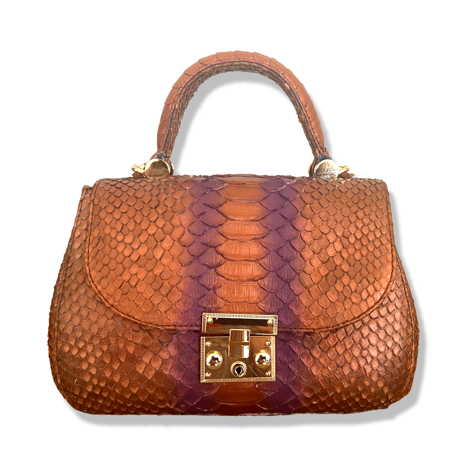 Manuk S naranja y violeta