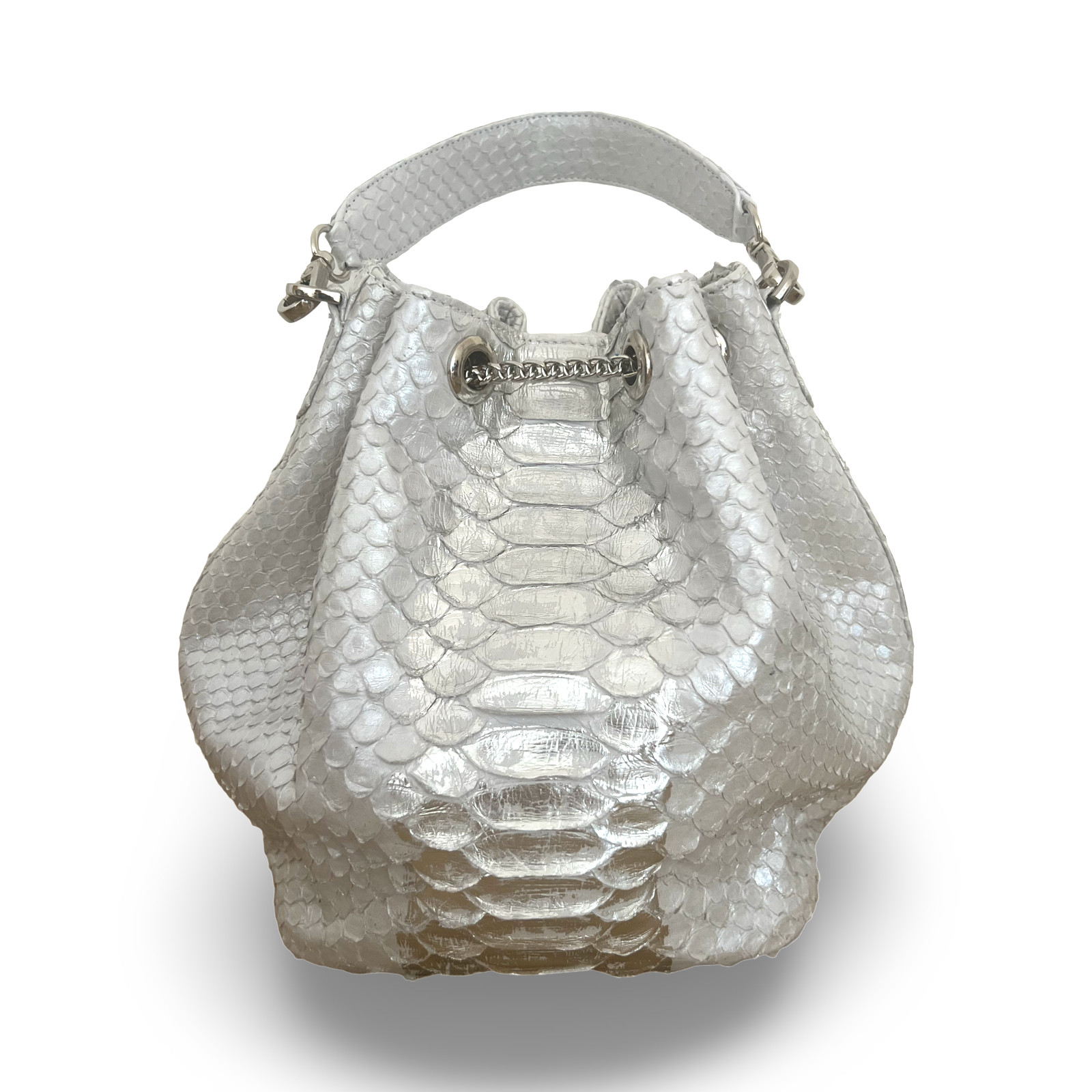 Satu blanco con plateado