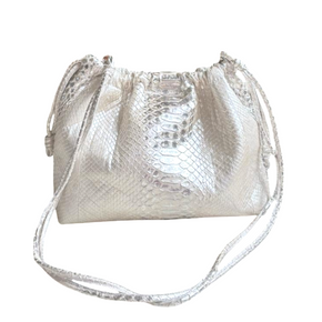 Akordeon blanco con plata